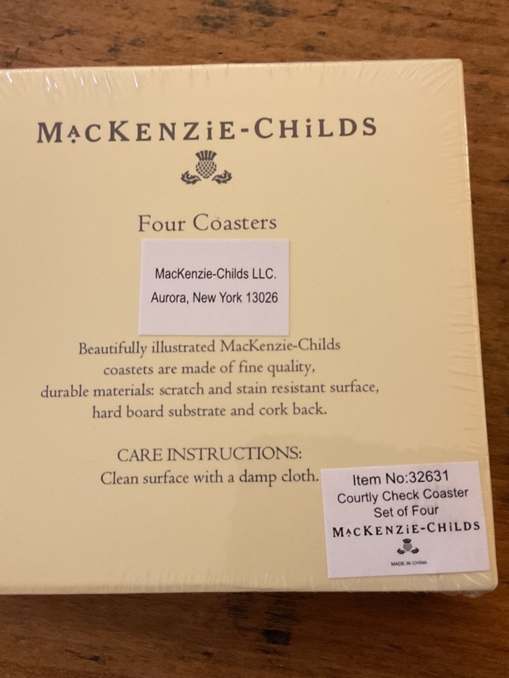 New set of Mac-Kenzie -Child’s coasters - Picture 2 of 2